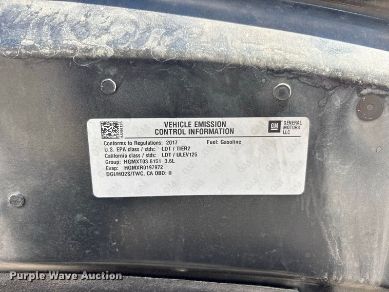 image for item ER3427 2017 Buick Enclave SUV