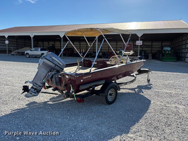 image for item ER3428 2000 Lowe 160W boat