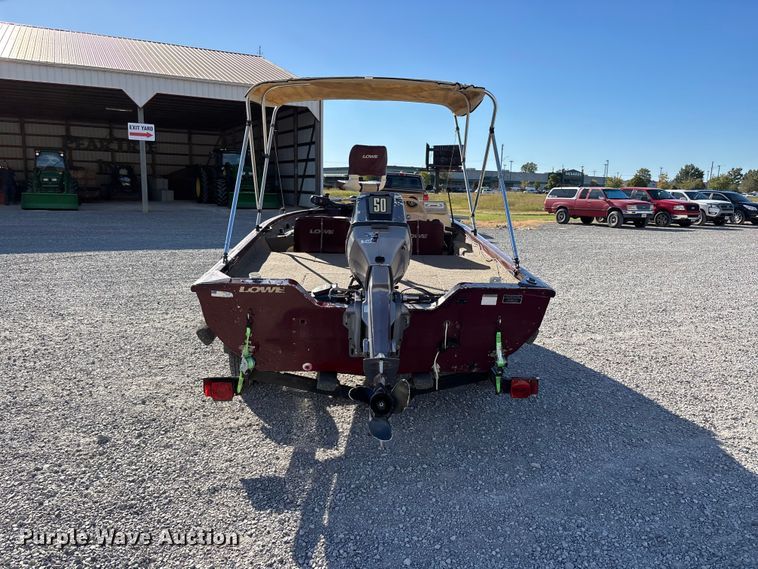 image for item ER3428 2000 Lowe 160W boat