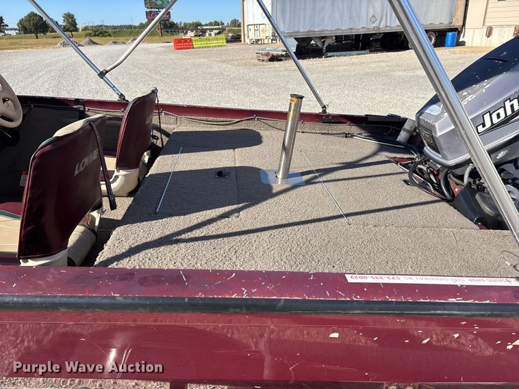 image for item ER3428 2000 Lowe 160W boat