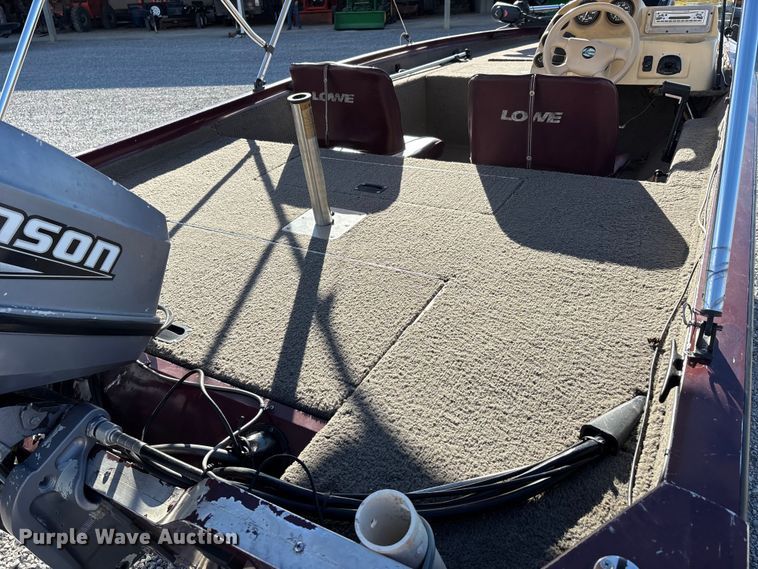 image for item ER3428 2000 Lowe 160W boat