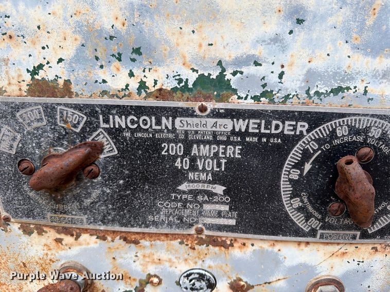 image for item ER3447 (2) Lincoln Shield welders