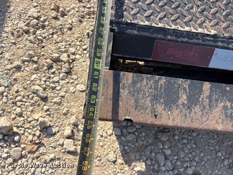 image for item ES8178 2023 Big Tex Trailers 14GN-20BK+5MR equipment trailer