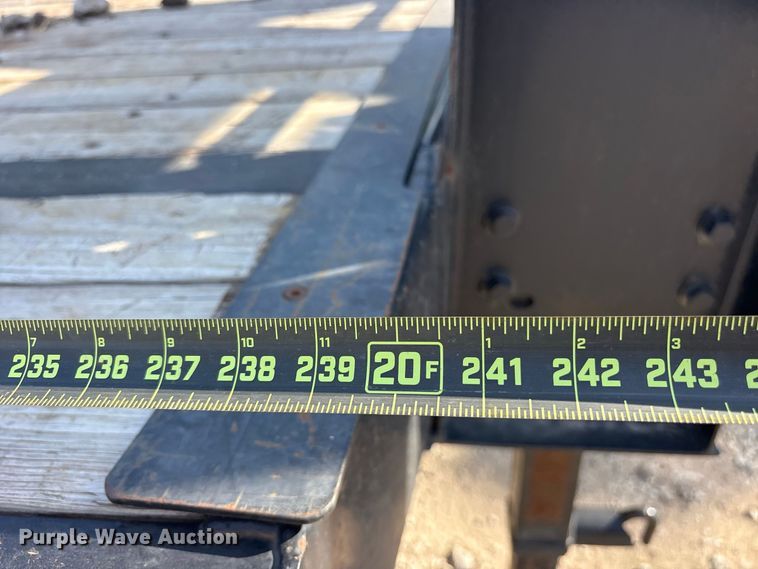 image for item ES8178 2023 Big Tex Trailers 14GN-20BK+5MR equipment trailer