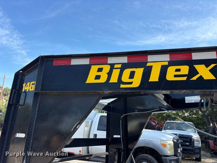 image for item ES8178 2023 Big Tex Trailers 14GN-20BK+5MR equipment trailer