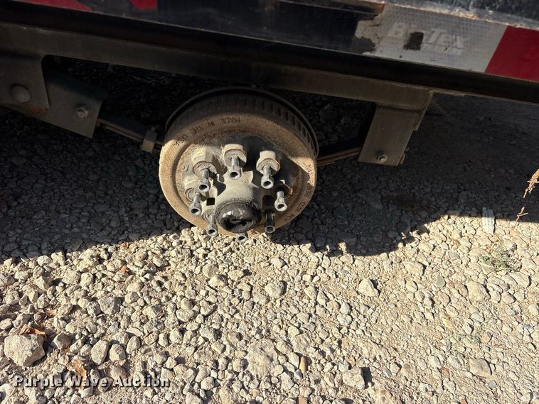 image for item ES8178 2023 Big Tex Trailers 14GN-20BK+5MR equipment trailer