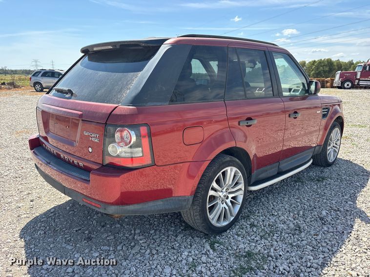 image for item ES8185 2010 Land Rover Range Rover Sport SUV