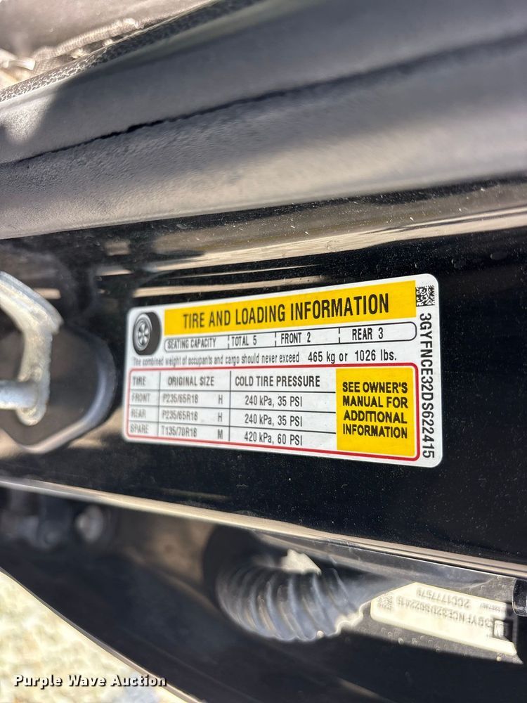 image for item ES8187 2013 Cadillac SRX SUV