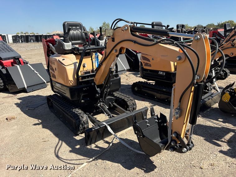 image for item ES8365 2024 Erie EM15 mini excavator