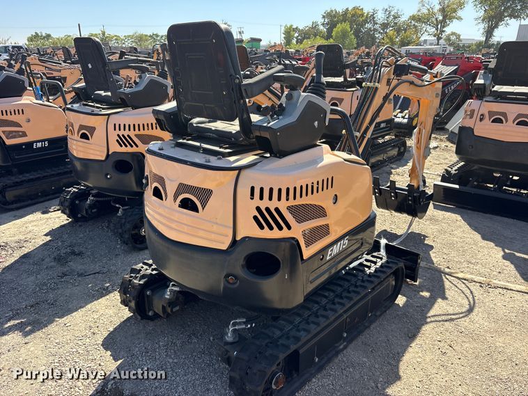 image for item ES8365 2024 Erie EM15 mini excavator