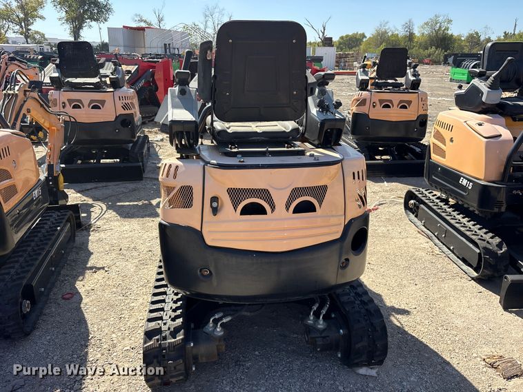 image for item ES8365 2024 Erie EM15 mini excavator