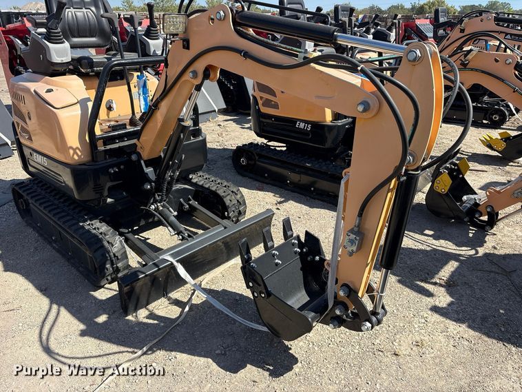 image for item ES8365 2024 Erie EM15 mini excavator