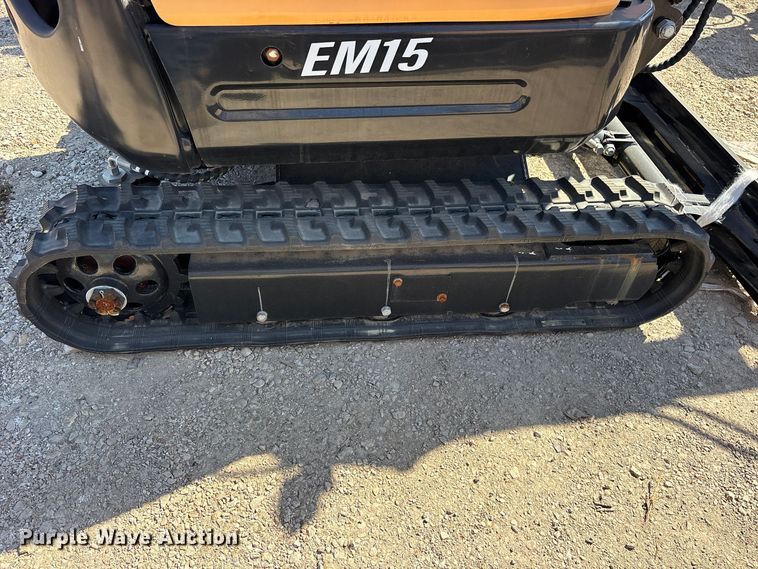 image for item ES8365 2024 Erie EM15 mini excavator