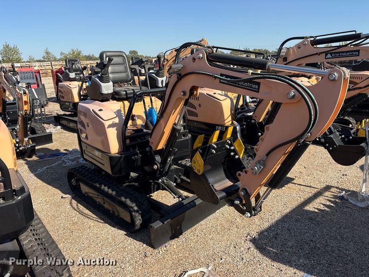 image for item ES8386 2024 Erie EM15 mini excavator