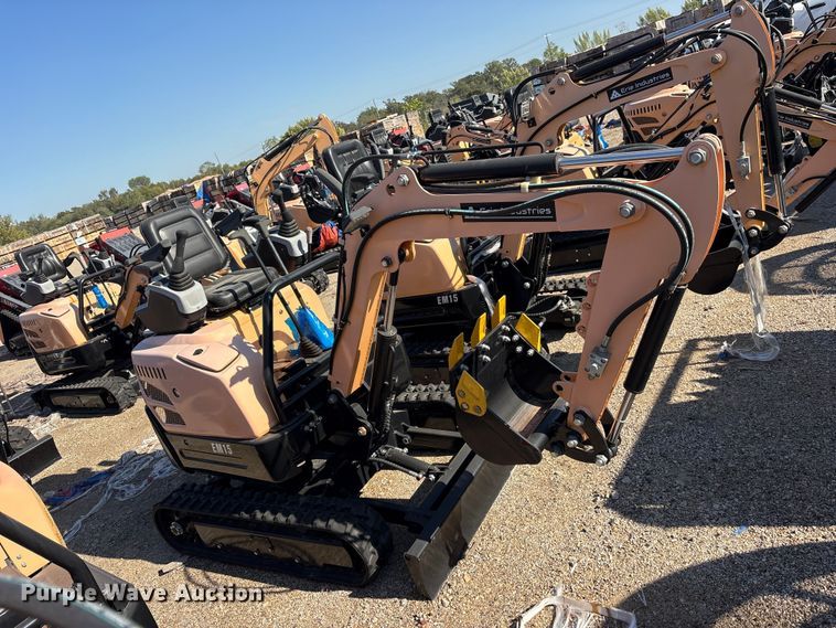 image for item ES8386 2024 Erie EM15 mini excavator