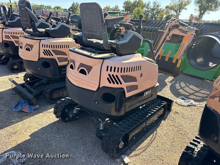 image for item ES8386 2024 Erie EM15 mini excavator