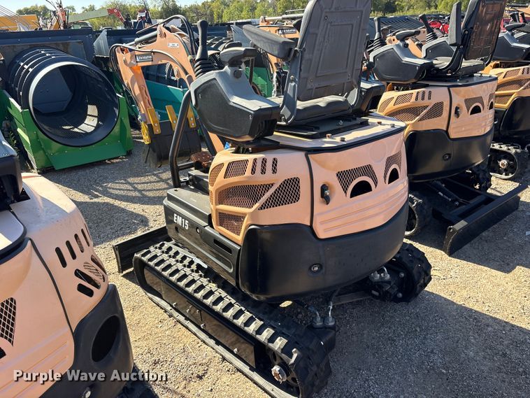image for item ES8386 2024 Erie EM15 mini excavator