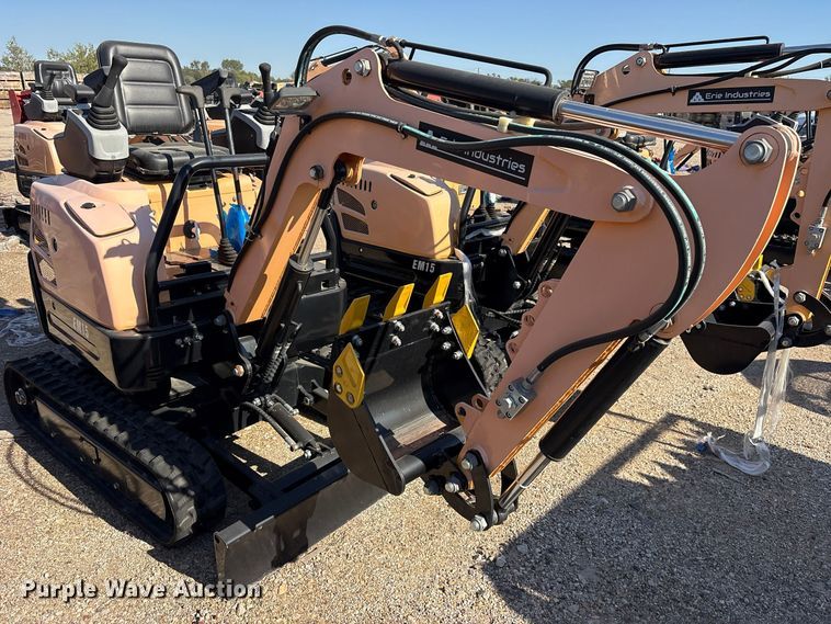 image for item ES8386 2024 Erie EM15 mini excavator