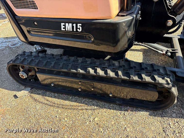 image for item ES8386 2024 Erie EM15 mini excavator