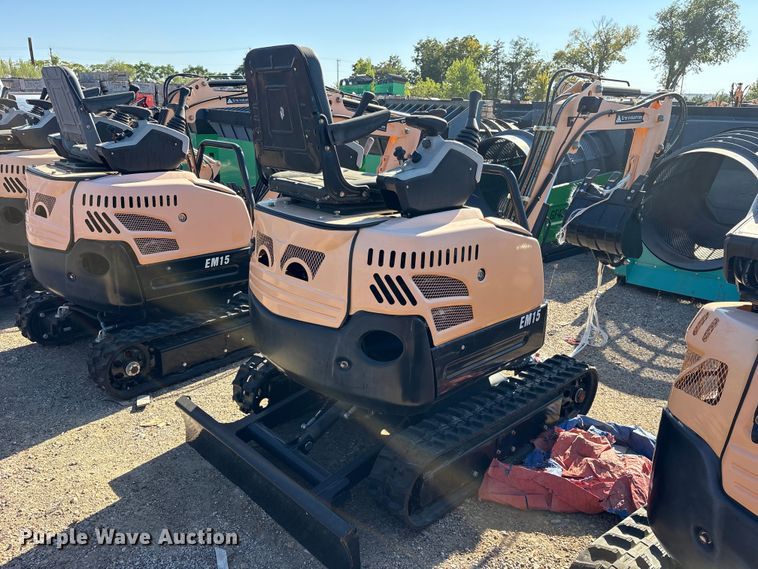 image for item ES8387 2024 Erie EM15 mini excavator