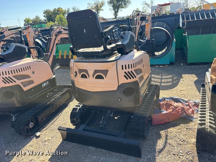 image for item ES8387 2024 Erie EM15 mini excavator