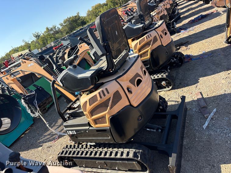 image for item ES8387 2024 Erie EM15 mini excavator