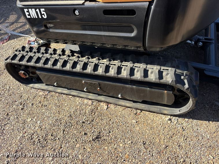 image for item ES8387 2024 Erie EM15 mini excavator