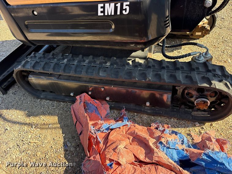 image for item ES8387 2024 Erie EM15 mini excavator