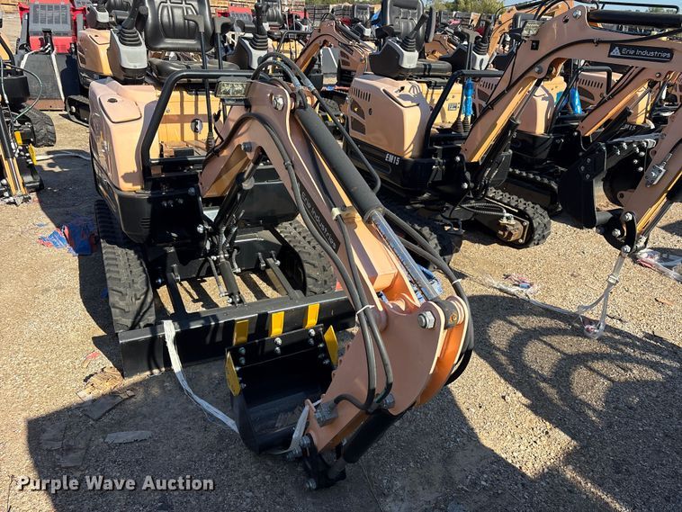 image for item ES8388 2024 Erie EM15 mini excavator