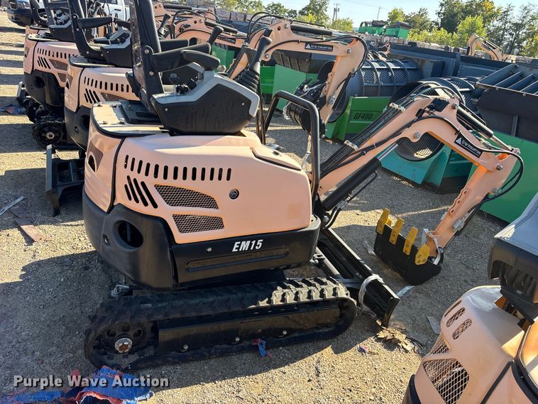 image for item ES8388 2024 Erie EM15 mini excavator