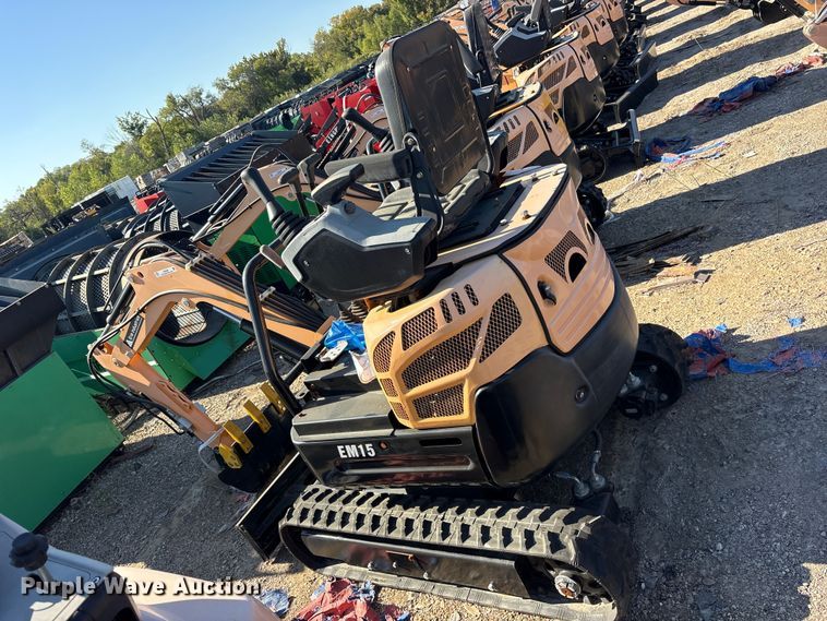 image for item ES8388 2024 Erie EM15 mini excavator