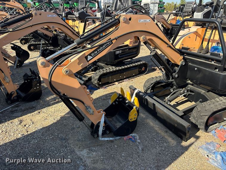 image for item ES8388 2024 Erie EM15 mini excavator