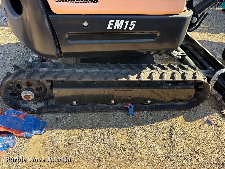 image for item ES8388 2024 Erie EM15 mini excavator