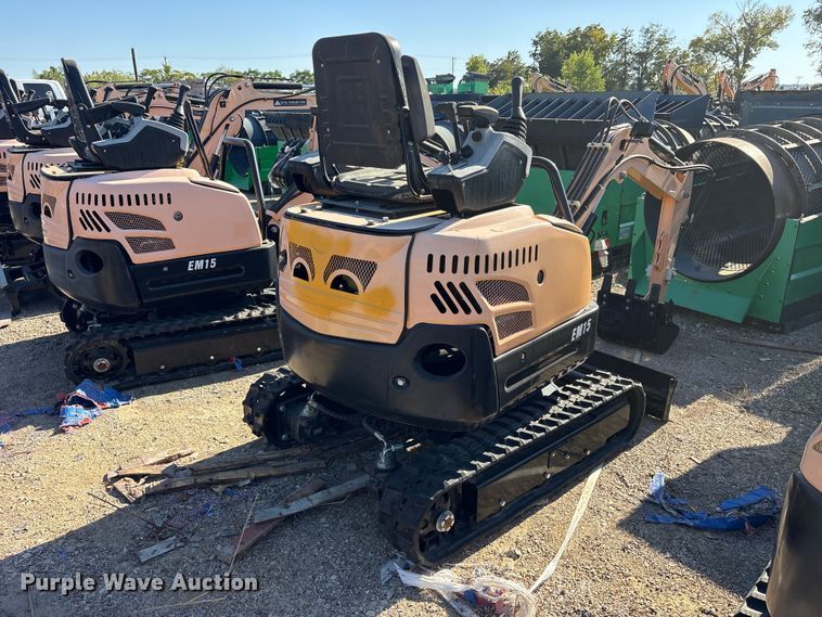 image for item ES8389 2024 Erie EM15 mini excavator