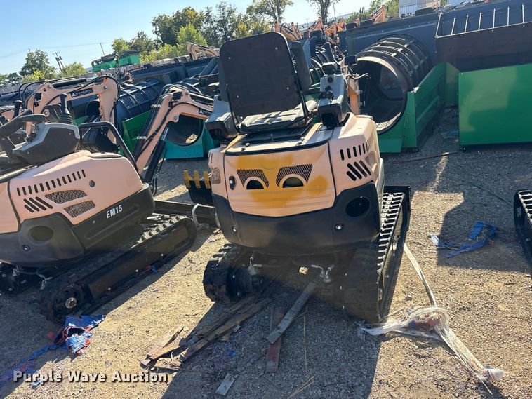 image for item ES8389 2024 Erie EM15 mini excavator