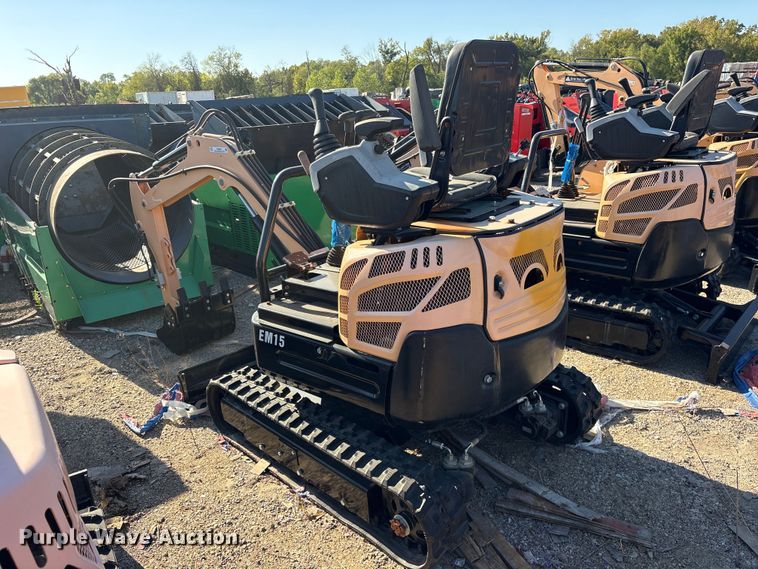 image for item ES8389 2024 Erie EM15 mini excavator