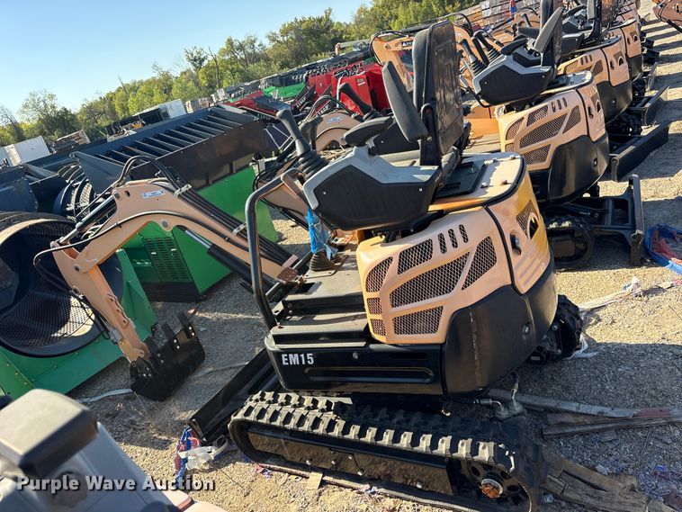 image for item ES8389 2024 Erie EM15 mini excavator