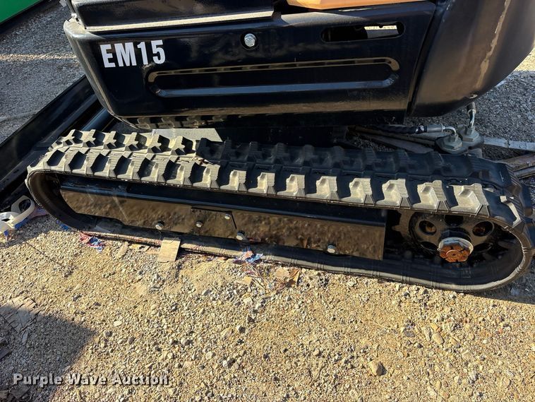 image for item ES8389 2024 Erie EM15 mini excavator