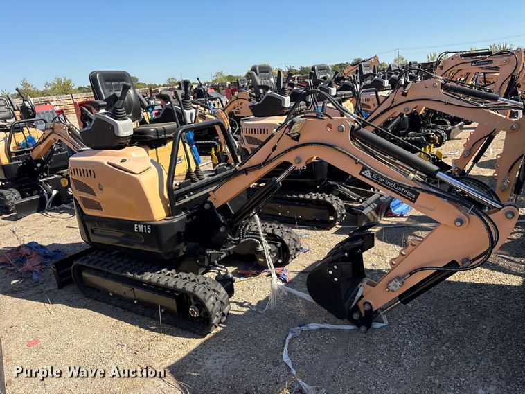 image for item ES8390 2024 Erie EM15 mini excavator
