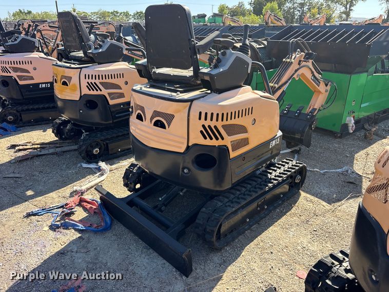 image for item ES8390 2024 Erie EM15 mini excavator