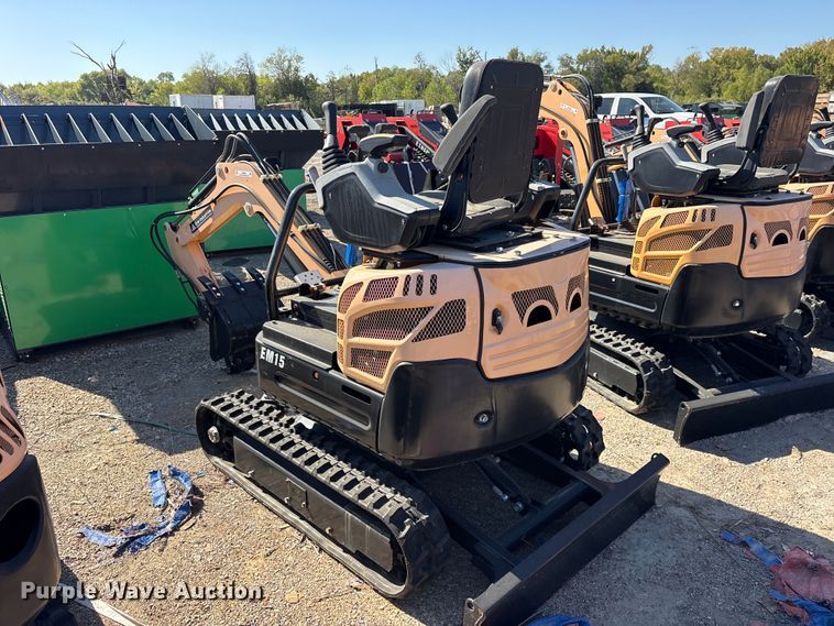 image for item ES8390 2024 Erie EM15 mini excavator