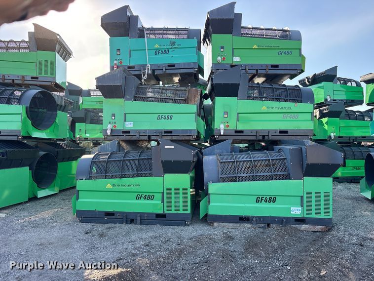 image for item ES8437 (24) Erie GF480 trommel screens