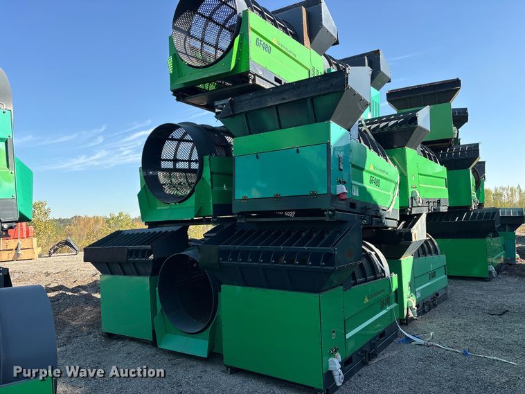 image for item ES8437 (24) Erie GF480 trommel screens