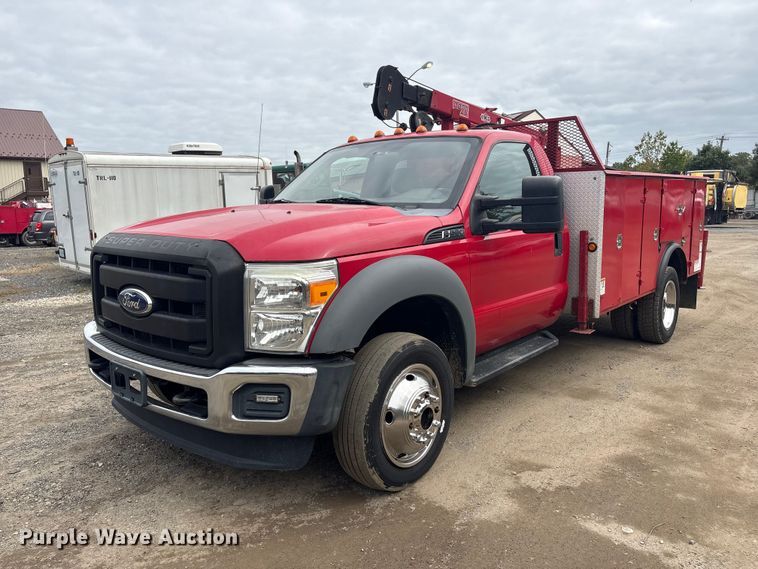 2011 Ford F550 Super Duty utility / service truck
