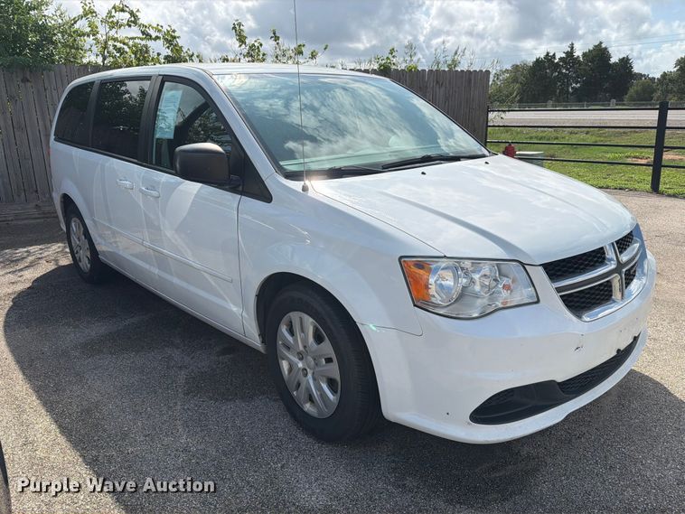 image for item EU0961 2016 Dodge Grand Caravan van