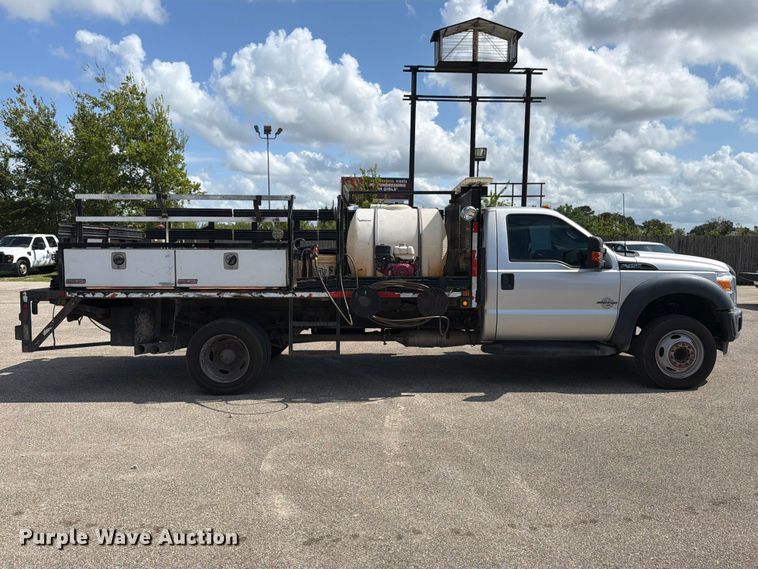 image for item EU0971 2012 Ford F450 flatbed truck