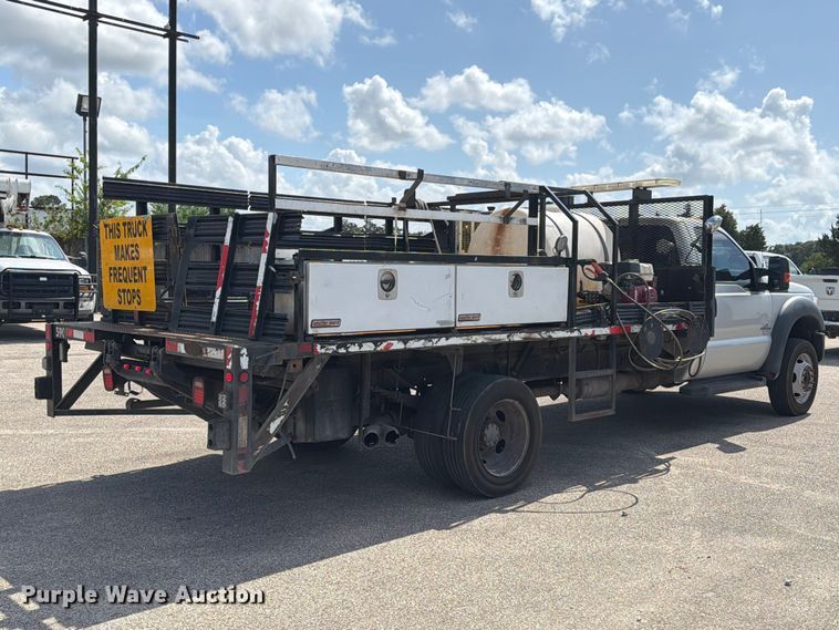 image for item EU0971 2012 Ford F450 flatbed truck