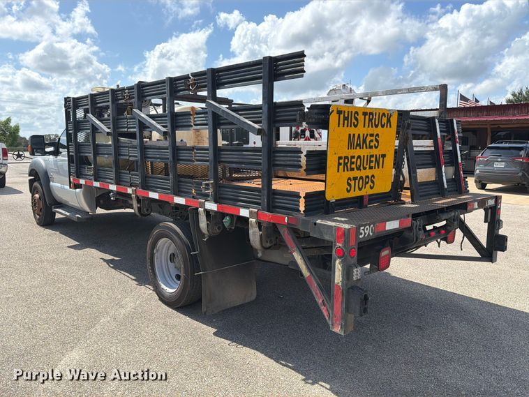 image for item EU0971 2012 Ford F450 flatbed truck
