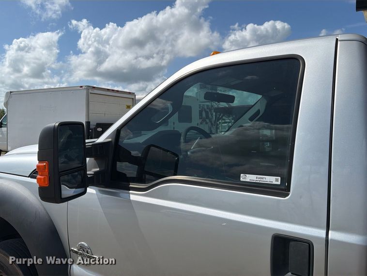 image for item EU0971 2012 Ford F450 flatbed truck
