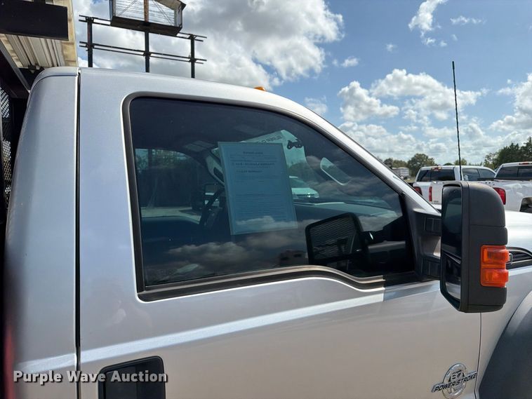 image for item EU0971 2012 Ford F450 flatbed truck